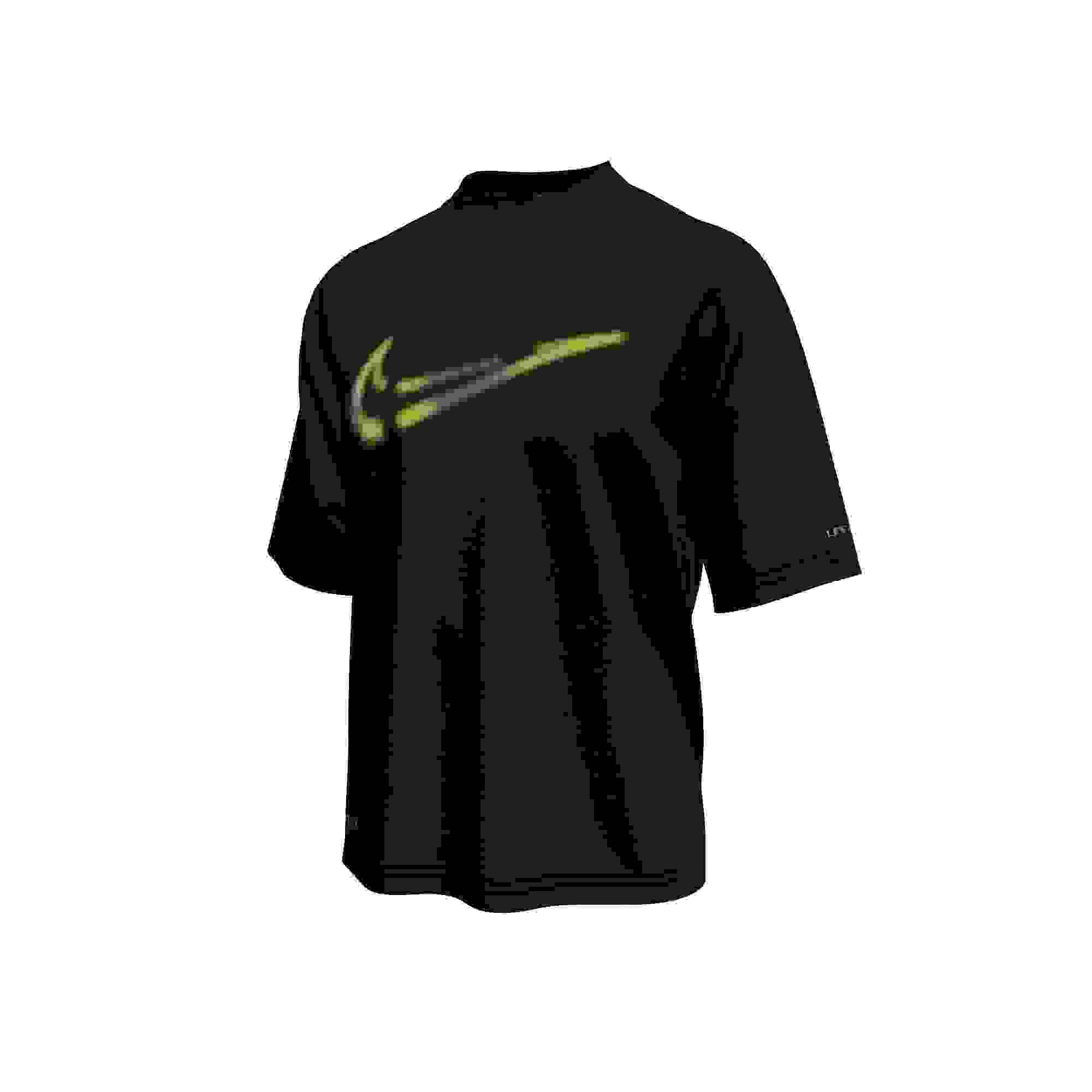 Nike Swim Hydroguard Swoosh Dri-FIT UV Big Boys' Short Sleeve Swim Top